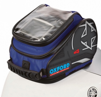 Tankbag Motocyklowy Oxford X4 OL177, 4 litry kolor niebieski