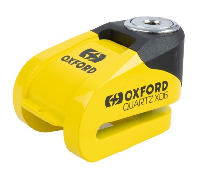 Blokada na tarczę OXFORD XD6 LK207 żółta