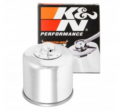 Filtr oleju K&N KN-204C chromowany HONDA VTX 1300 1800 VT 750 Shadow