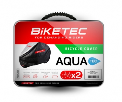 Pokrowiec na 2 rowery Biketec Aquatec BT3145