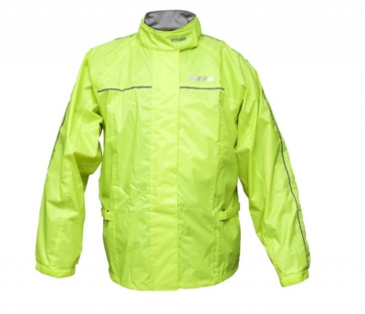 BIKETEC kurtka przeciwdeszczowa motocyklowa RAIN FLUO ROZMIAR L