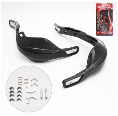 Handbary osłony dłoni czarne Biketec BTHGALUBK