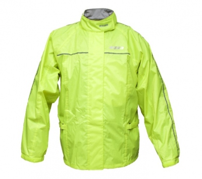 BIKETEC kurtka przeciwdeszczowa motocyklowa RAIN FLUO ROZMIAR 2XL