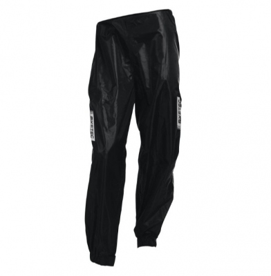 Spodnie przeciwdeszczowe na motocykl Biketec Rain czarne rozmiar 2XL