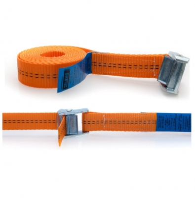 BIKETEC PAS TRANSPORTOWY 35MM/3MB Z KLAMRĄ SAMOZACISKOWĄ KOLOR POMARAŃCZOWY