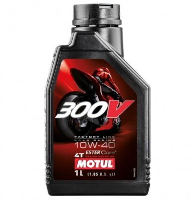 Olej MOTUL 300V 4T Factory Line Road Racing 10W40 1L