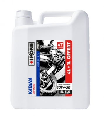 Olej IPONE KATANA Off Road 10W50 5L KTM CROSS QUAD ATV