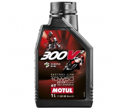 Olej Motul 300 V2 4T FL ROAD / OFF ROAD RACING 10W50 1L