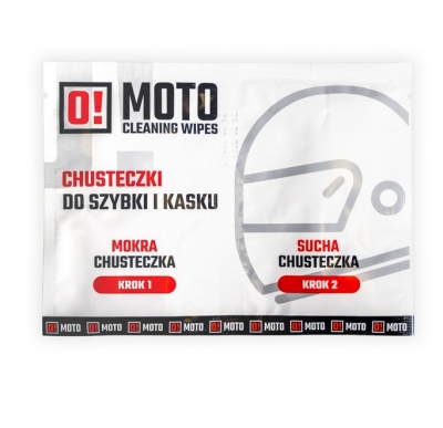 OMOTO CLEANING WIPES Chusteczka do kasku 1 sztuka