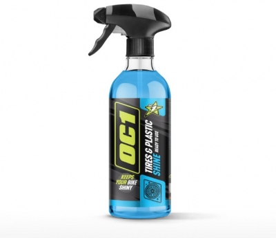 OC1 Tires Plastic Shine Nablyszczacz do opon i plastików motocykla