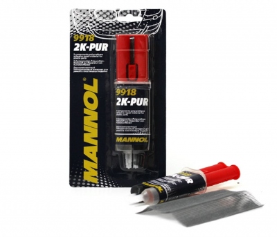 MANNOL 9918 2K-PUR - Klej dwuskładnikowy do plastiku 30g