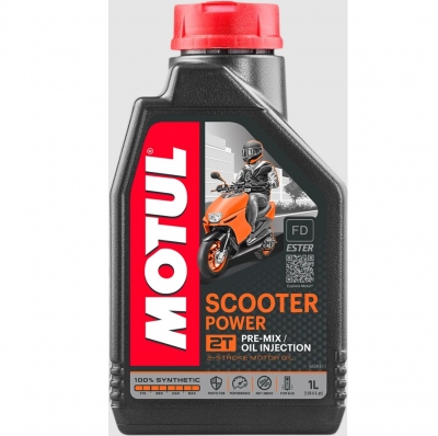 Olej Motul Scooter Power 2T 1L do skutera 2T syntetyczny