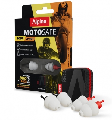 Zatyczki motocyklowe Alpine MOTOSAFE DUO model 2026