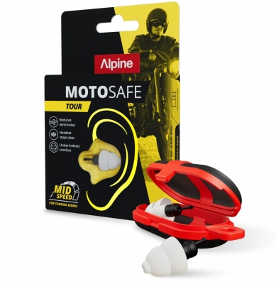 ALPINE Motosafe Tour zatyczki stopery do uszu motocyklowe