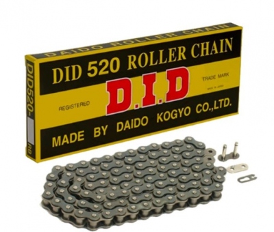 Łańcuch DID 520 114 ogniw Łańcuch DID 520 114 Yamaha YZ 125 250 Virago 
